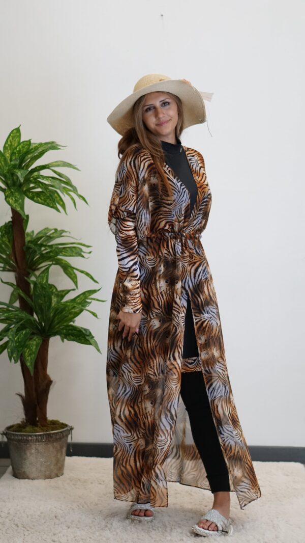 Leopar Desenli Pareo